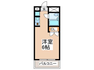 ジュネス南大沢の物件間取画像